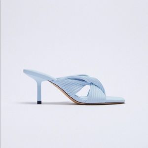ZARA Mini Blue Heels
